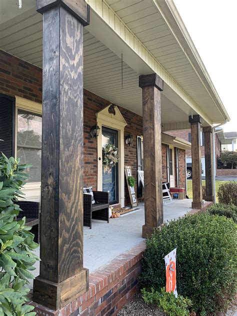 timber columns for porch